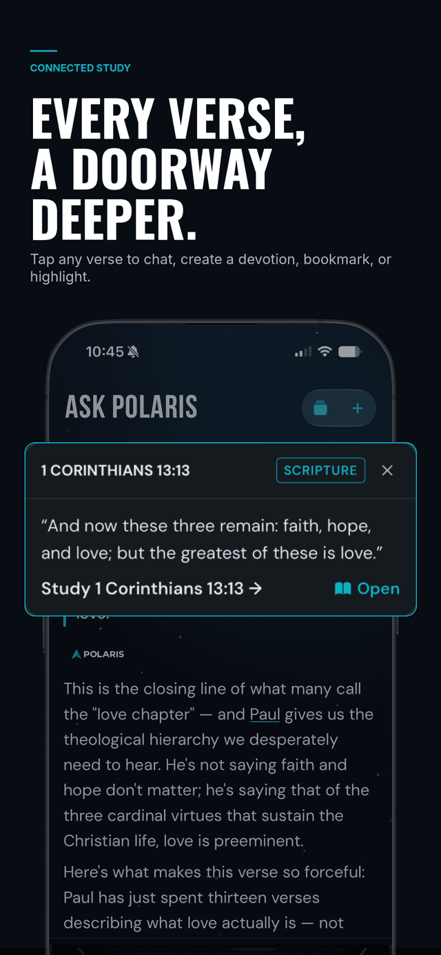 Every verse deeper
